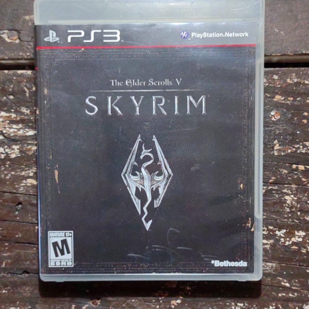 PS3 Video game. The Elder Scrolls V SKYRIM